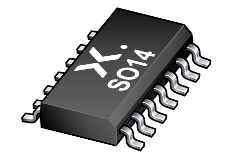 NXP 恩智浦 邏輯芯片 施密特觸發器反相器 非門 74AHCT14D