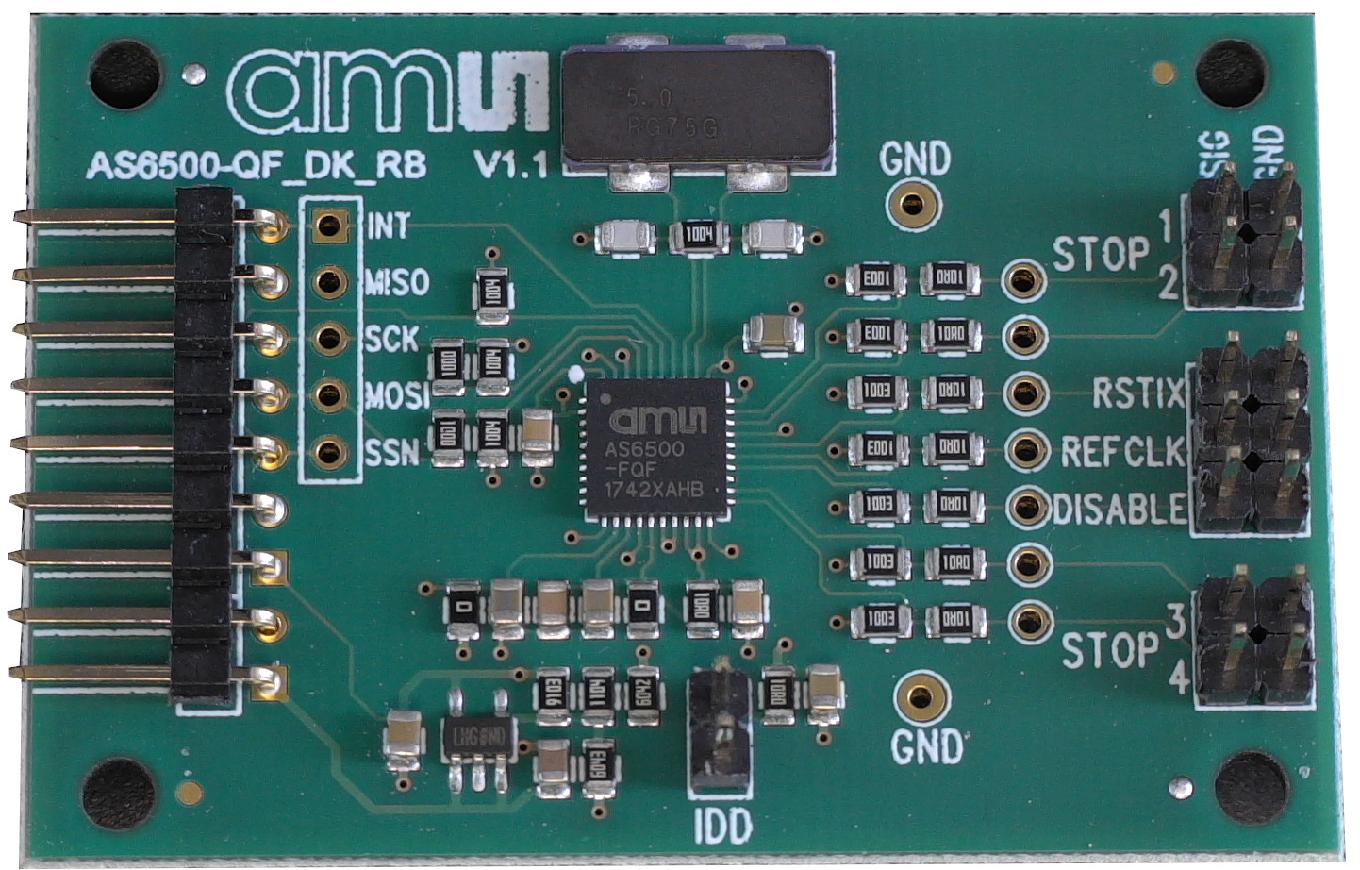 睿感? ScioSense 開發板 AS6500-QF_DK