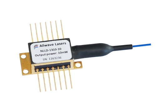 窄線寬激光器NLLD pin-14封裝 內(nèi)置熱電冷卻器(TEC)、熱敏電阻、監(jiān)控PD、光隔離器