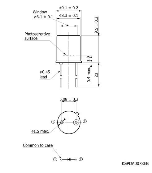 硅光電二極管S9219-01(圖2) 硅光電二極管S9219-01(圖2)