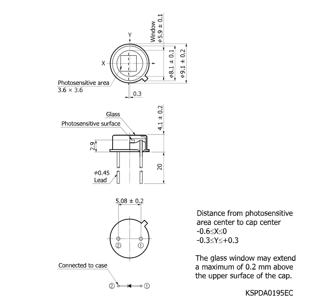硅光電二極管S1226-44BK(圖2) 硅光電二極管S1226-44BK(圖2)