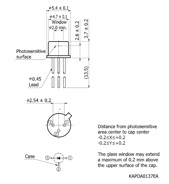 硅APD S12060-05(圖2) 硅APD S12060-05(圖2)