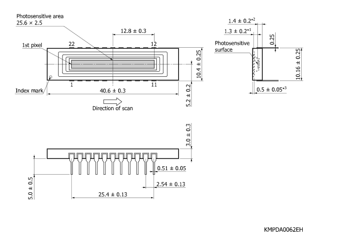 濱松 CMOS線陣圖像傳感器 S15909-1024Q(圖2) 濱松 CMOS線陣圖像傳感器 S15909-1024Q(圖2)