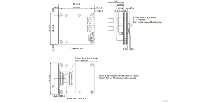 InGaAs線性圖像傳感器驅(qū)動電路C11513(圖1) InGaAs線性圖像傳感器驅(qū)動電路C11513(圖1)