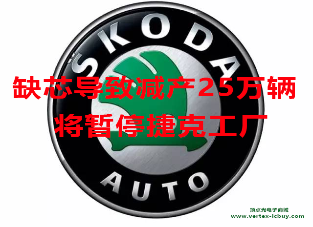 缺芯導致斯柯達產量減少25萬輛 銷售額直接下降超91億美元(圖1) 1-21101Q50K4619.png