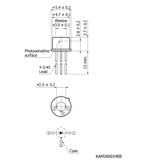 InGaAs 雪崩二極管APD 可用于LiDAR傳感器 G8931-20(圖2) InGaAs 雪崩二極管APD 可用于LiDAR傳感器 G8931-20(圖2)