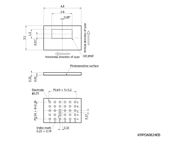 距離面陣ToF圖像傳感器S15743-01WT(圖2) 距離面陣ToF圖像傳感器S15743-01WT(圖2)