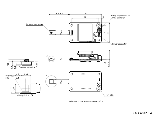 濱松 硅光電倍增管SiPM/MPPC模塊 C15524-3015SA(圖1) 濱松 硅光電倍增管SiPM/MPPC模塊 C15524-3015SA(圖1)