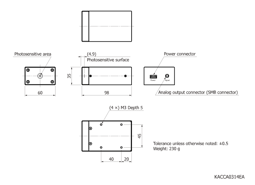 濱松 硅光電倍增管SiPM/MPPC模塊 C13366-1350GA(圖1) 濱松 硅光電倍增管SiPM/MPPC模塊 C13366-1350GA(圖1)
