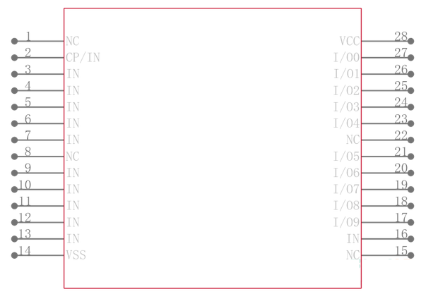AMD 可重復編程CMOS 可擦寫存儲器 PALCE22V10H-15JC(圖1) 1-220513101514451.png