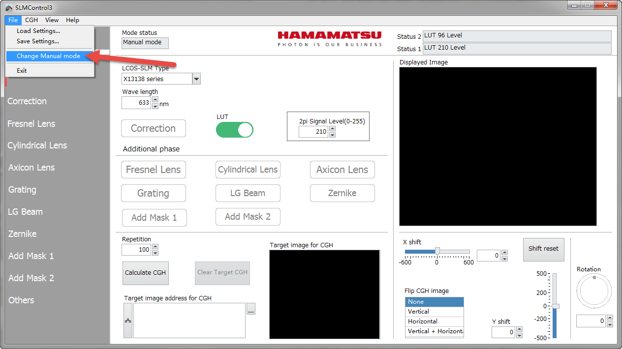空間光調(diào)制器LCOS-SLM---X15223系列安裝指導(圖72) 1-240621144ZAM.png