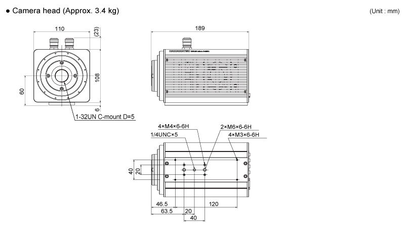 濱松 InGaAs相機 C12741-11(圖2)